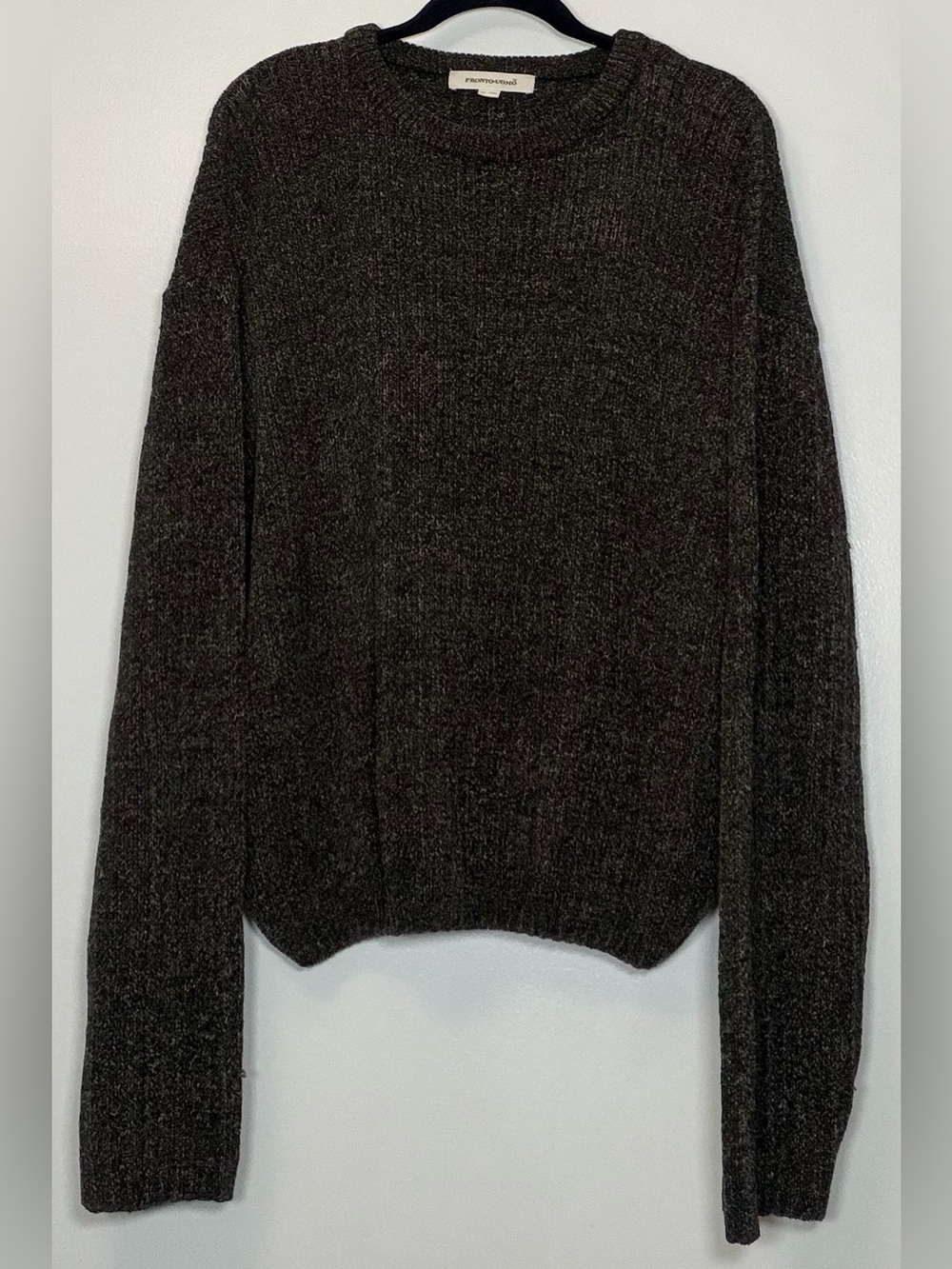 Pronto Uomo Charcoal Crewneck Sweater